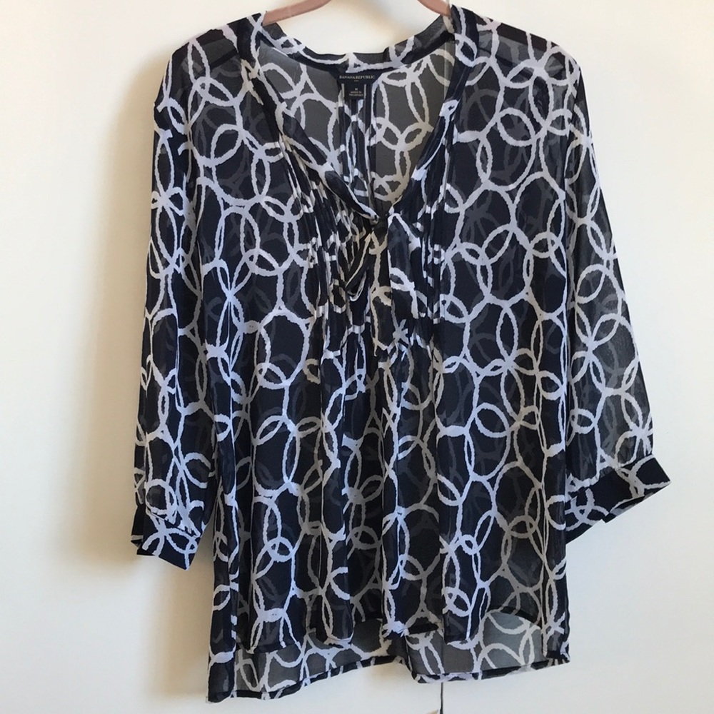 Nautical navy tunic